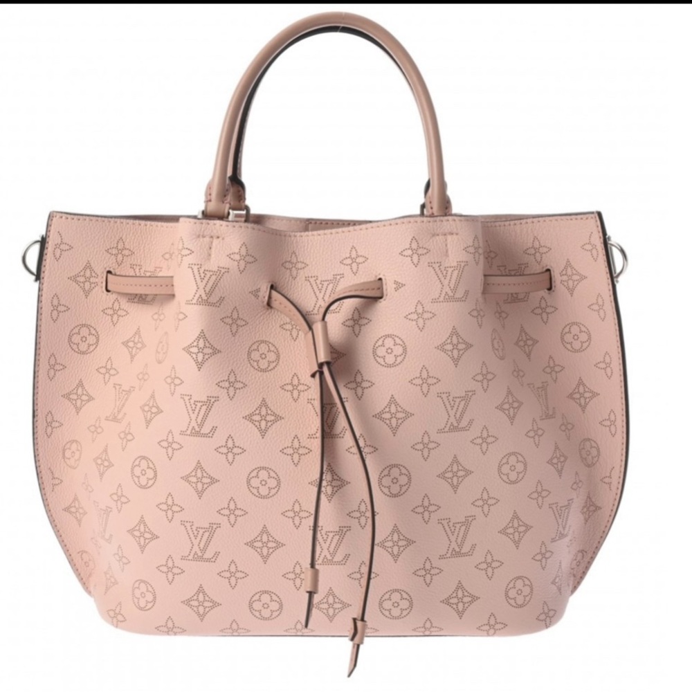 LOUIS VUITTON MONOGRAM MAHINA GIROLATA 2 WAY MAGNOLIA